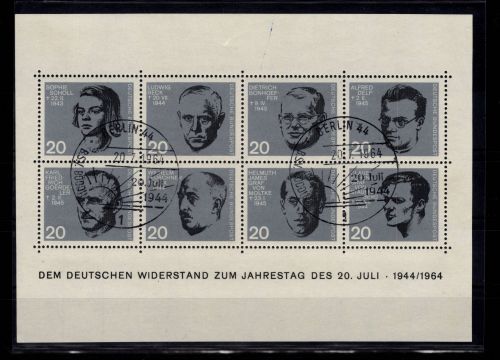 BRD Bund Block 3 gestempelt mit ESST Berlin #DCD06