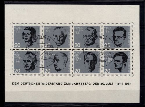 BRD Bund Block 3 gestempelt mit ESST Berlin #DCD07