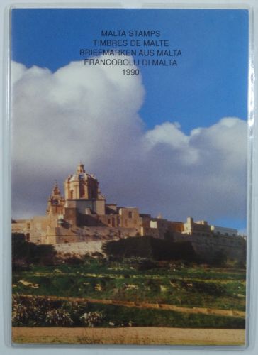 Malta Jahrgang 1990 postfrisch im Folder #DCD63