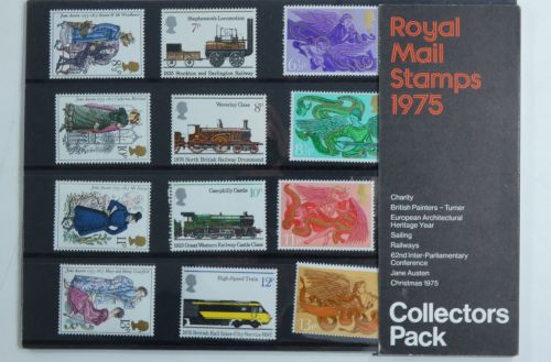 Großbritannien Jahrgang 1975 postfrisch Collectors Pack #DCD66