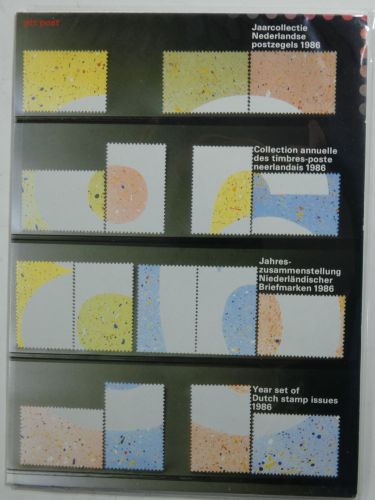 Niederlande Jahrgang 1986 mit MH postfrisch