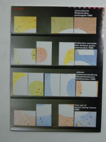 Niederlande Jahrgang 1986 mit MH postfrisch Jahreszusammenstellung #DCD85