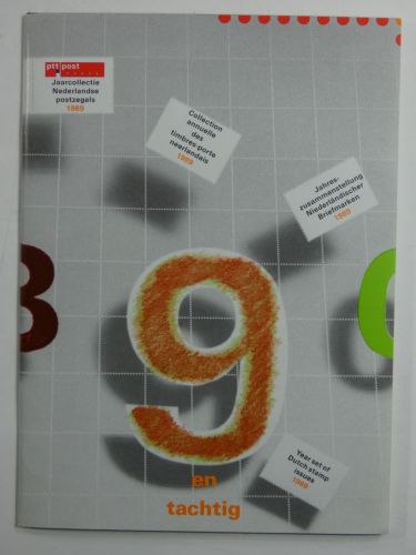 Niederlande Jahrgang 1989 mit MH+ Klbg. postfrisch Jahreszusammenstellung #DCE07