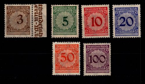 Deutsches Reich 338-343 postfrisch #DBW54