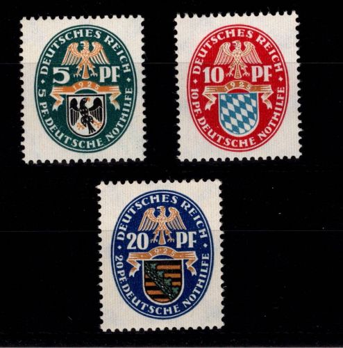 Deutsches Reich 375-377 postfrisch #DBW58