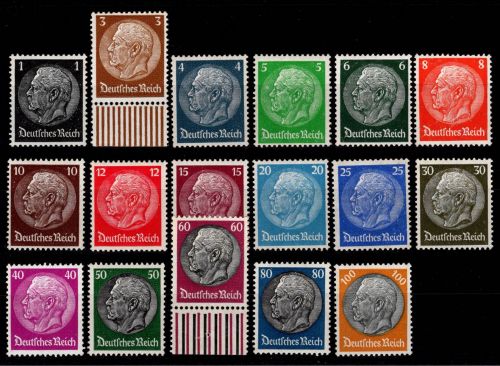 Deutsches Reich 512-528 postfrisch #DBW82