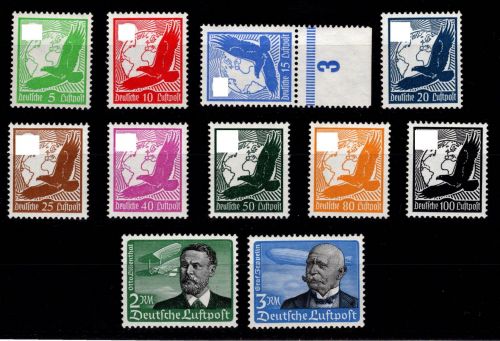 Deutsches Reich 529-539 postfrisch