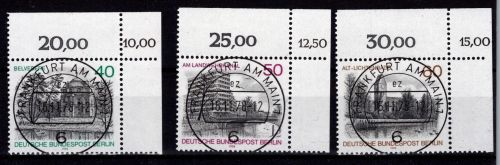 Berlin 578-580 KBWZ gestempelt #DBX27