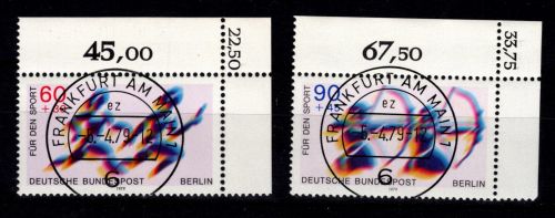 Berlin 596-597 KBWZ gestempelt #DBX29