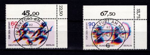 Berlin 596-597 KBWZ gestempelt #DBX30