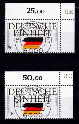 BRD Bund 1477-1478 KBWZ gestempelt #DBX42