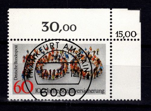 BRD Bund 1116 KBWZ gestempelt #DBX55