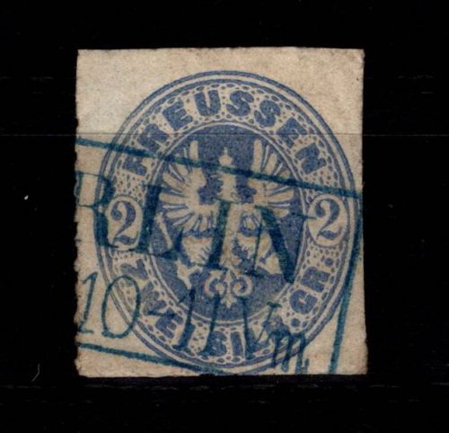 Preußen 17 gestempelt