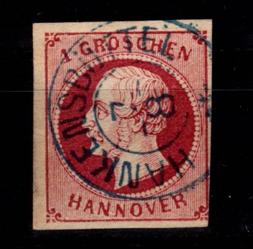 Hannover 14 d I gestempelt