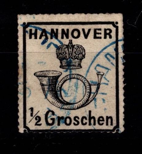 Hannover 22 y gestempelt geprüft Berger BPP #DCA57