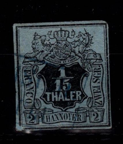 Hannover 4 gestempelt signiert Ressel #DCA62