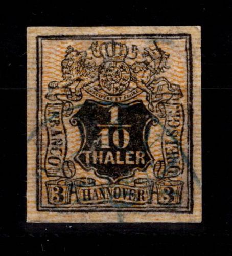 Hannover 7 gestempelt