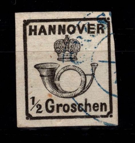 Hannover 17 gestempelt tiefst signiert Pfenninger #DCA83