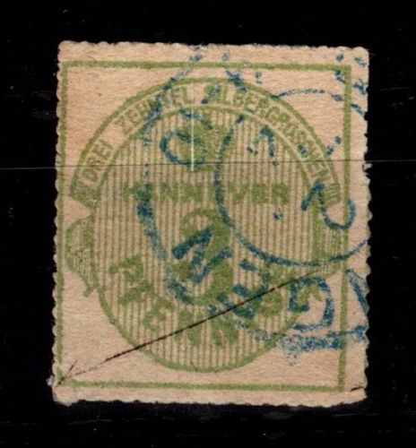 Hannover 21 y gestempelt