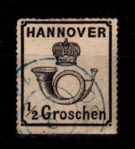 Hannover 22 gestempelt tiefst signiert Carl M. Lange #DCA85