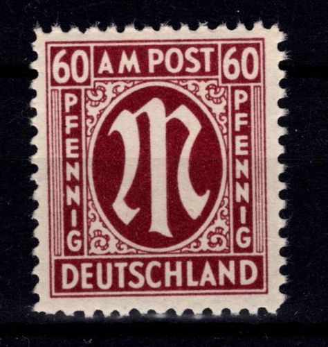 Bi-Zone 33 a A postfrisch geprüft Hettler BPP #DBX86