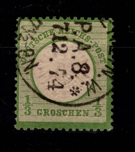 Deutsches Reich 17 b gestempelt