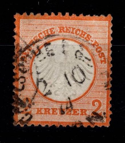 Deutsches Reich 15 gestempelt geprüft Sommer BPP, leichte Mängel #DBZ08