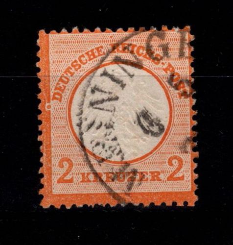 Deutsches Reich 15 gestempelt tief geprüft Sommer BPP #DBZ09