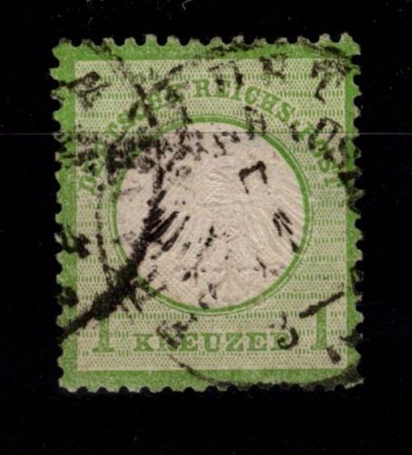 Deutsches Reich 7 gestempelt geprüft Brugger BPP #DBZ14