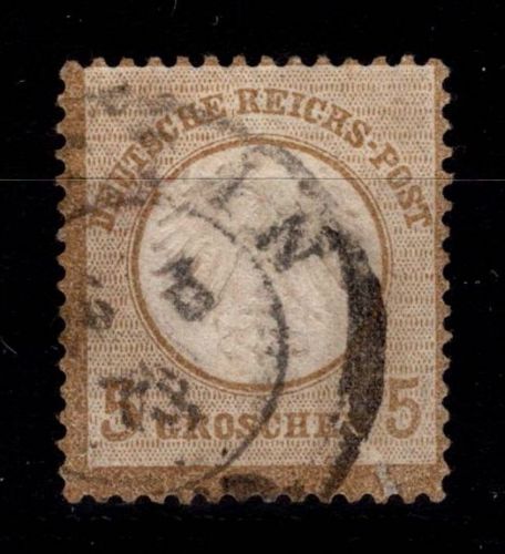 Deutsches Reich 6 gestempelt geprüft Sommer BPP #DBZ19