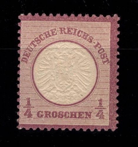 Deutsches Reich 16 postfrisch geprüft Hennies BPP #DBZ30