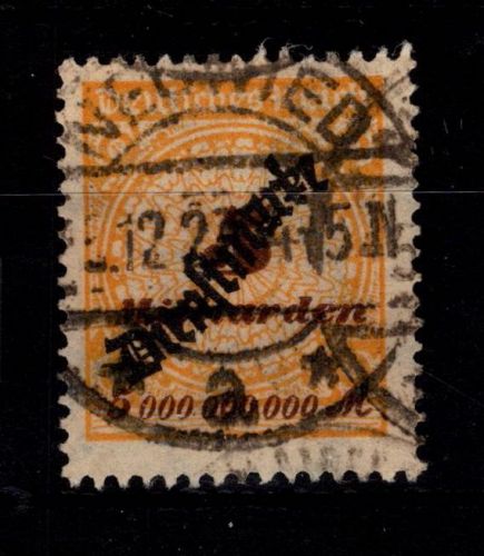 Deutsches Reich Dienstmarken 85 gestempelt signiert Peschl #DBZ33