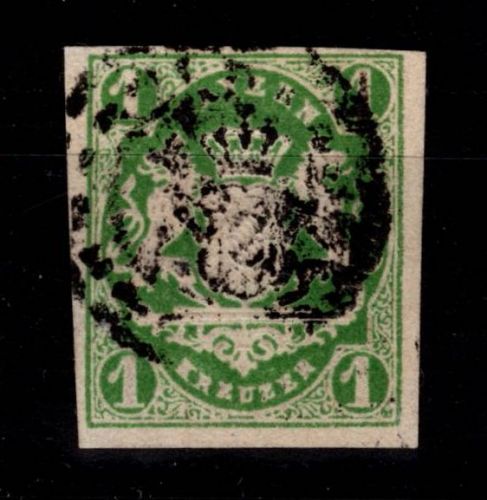 Bayern 14 b gestempelt