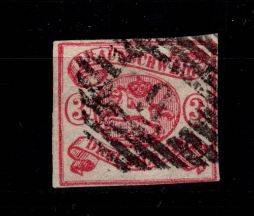 Braunschweig 12 gestempelt signiert Pfenninger #DBZ48