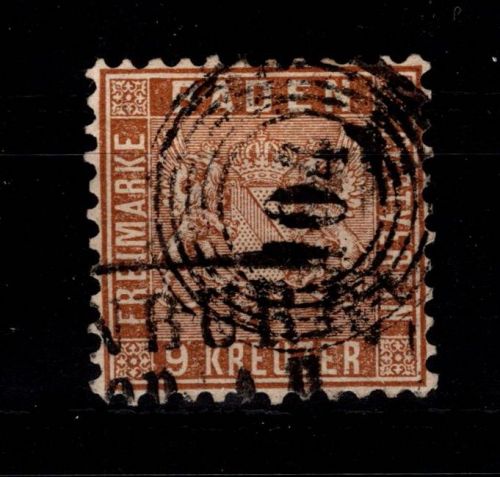 Baden 15 gestempelt #DBZ54