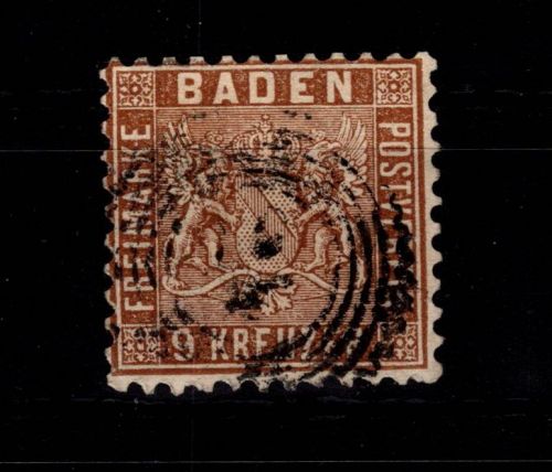 Baden 15 gestempelt #DBZ55