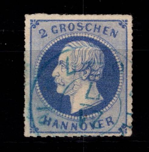 Hannover 24 y gestempelt