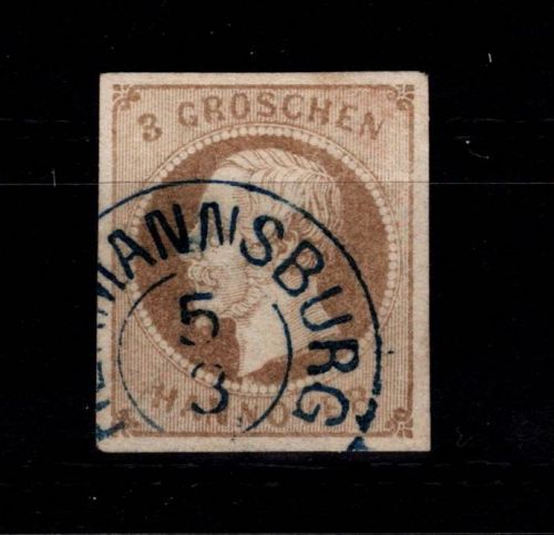 Hannover 19 gestempelt