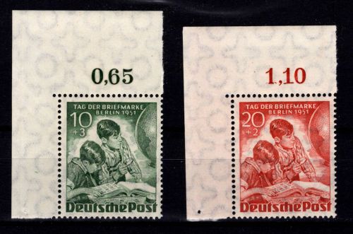 Berlin 80-81 ER postfrisch vom Eckrand #DBY03