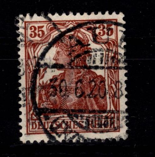 Deutsches Reich 103 b gestempelt geprüft Infla Berlin #DBY60