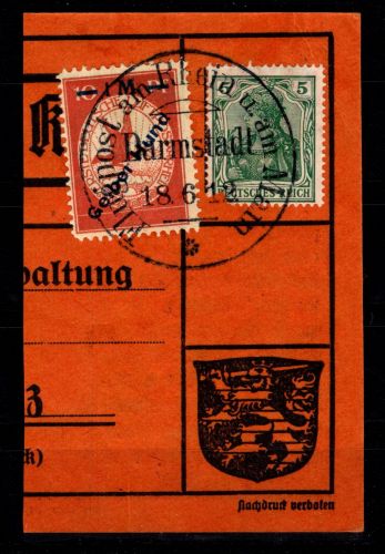 Deutsches Reich IV gestempelt