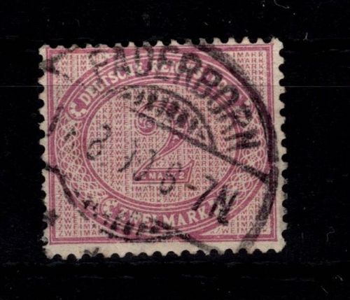 Deutsches Reich 37 cI gestempelt geprüft Wiegand BPP #DBY67
