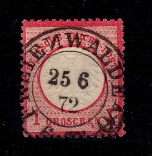 Deutsches Reich 4 gestempelt Vollstempel Freienwalde, signiert Fischer #DBY71