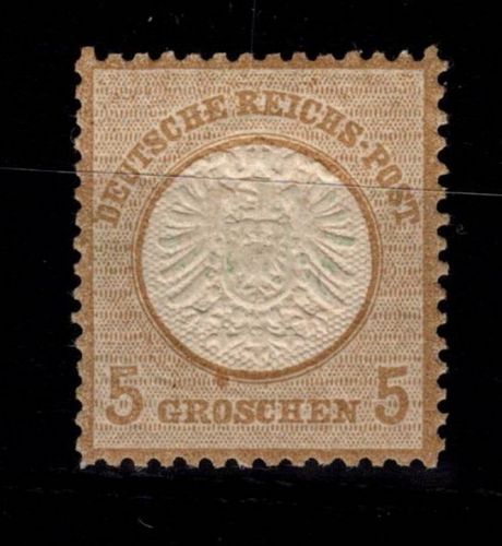 Deutsches Reich 22 postfrisch tiefst signiert Hennies BPP #DBY86