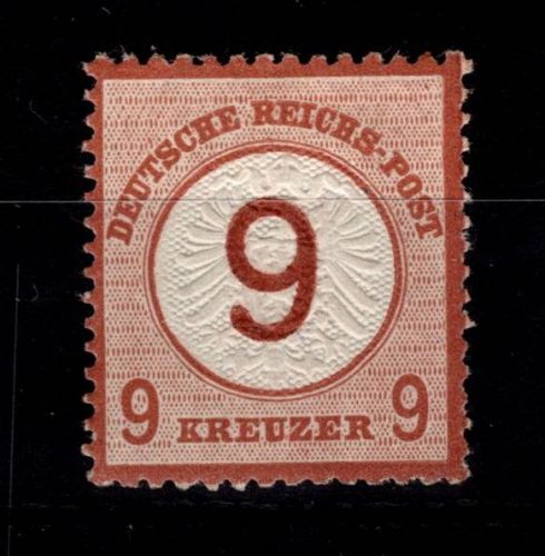 Deutsches Reich 30 mit Falz