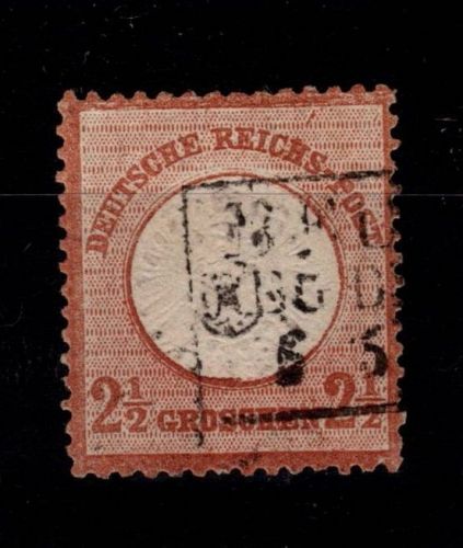 Deutsches Reich 21 a gestempelt geprüft Sommer BPP #DBY98