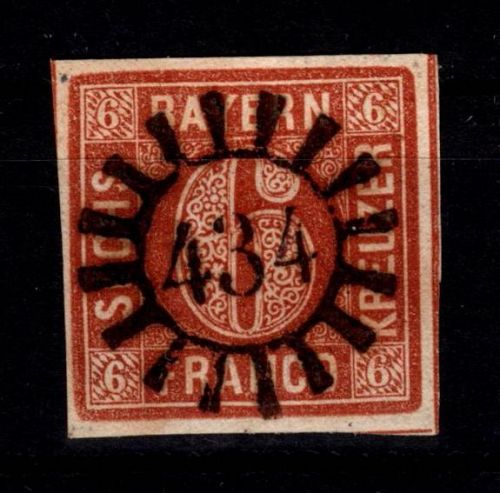 Bayern 4 II gestempelt gMr 4 "Röthenbach" #DCU65