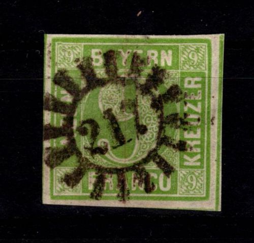 Bayern 5 gestempelt gMr. 217 "München" #DCU74