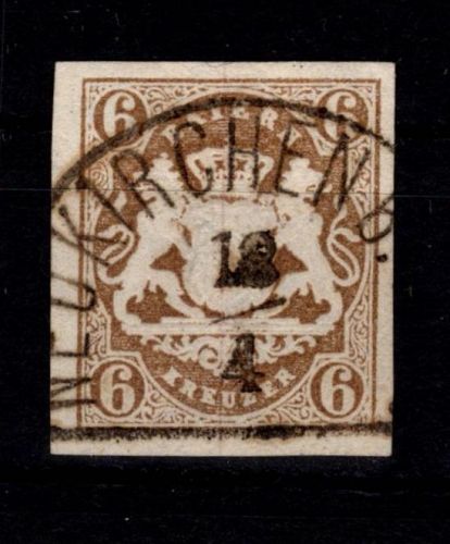 Bayern 20 gestempelt tiefst signiert Pfenninger #DCU88