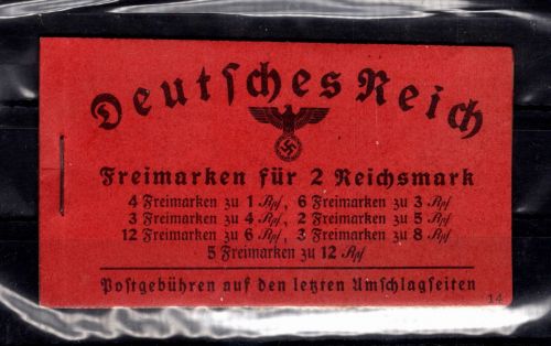 Deutsches Reich MH 39.4 postfrisch Markenheftchen #DCM33